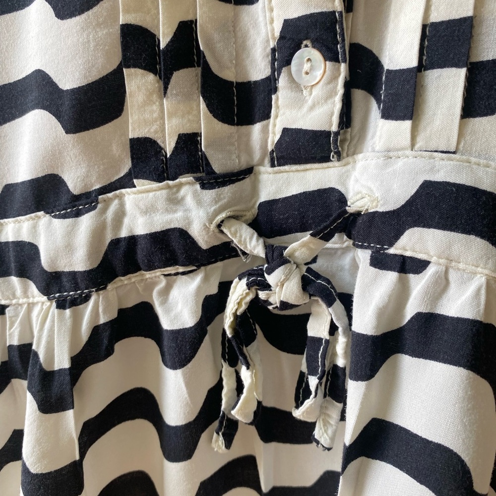Isabella Sinclair Swizzle Striped Drawstring Tunic Women’s Size XS - Picture 6 of 12
